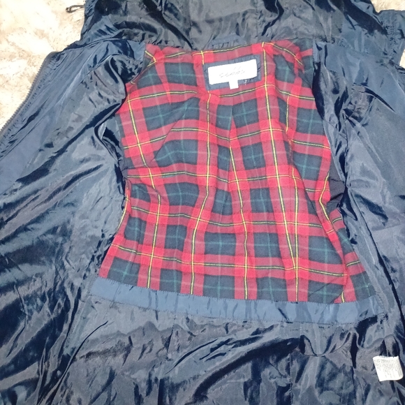 Navy quilted jacket - Picture 4 of 6